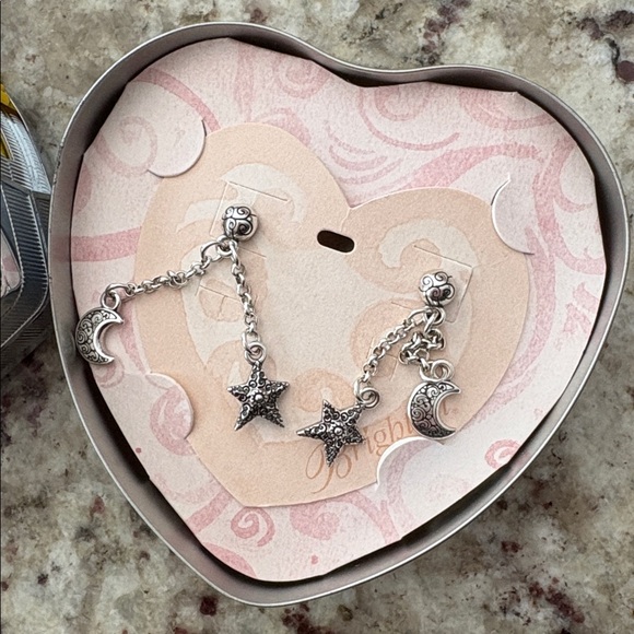 Brighton Star and Moon Earrings - Picture 5 of 5